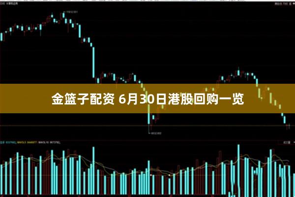 金篮子配资 6月30日港股回购一览
