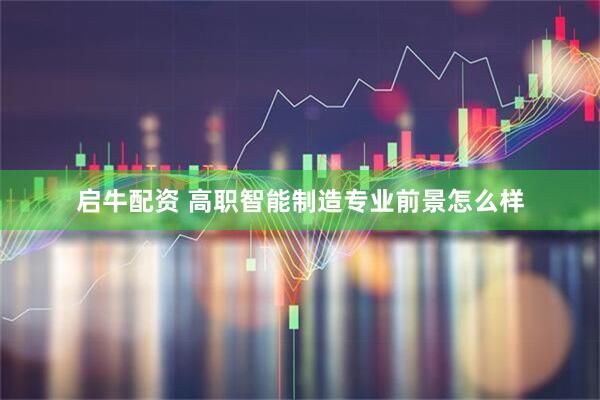 启牛配资 高职智能制造专业前景怎么样